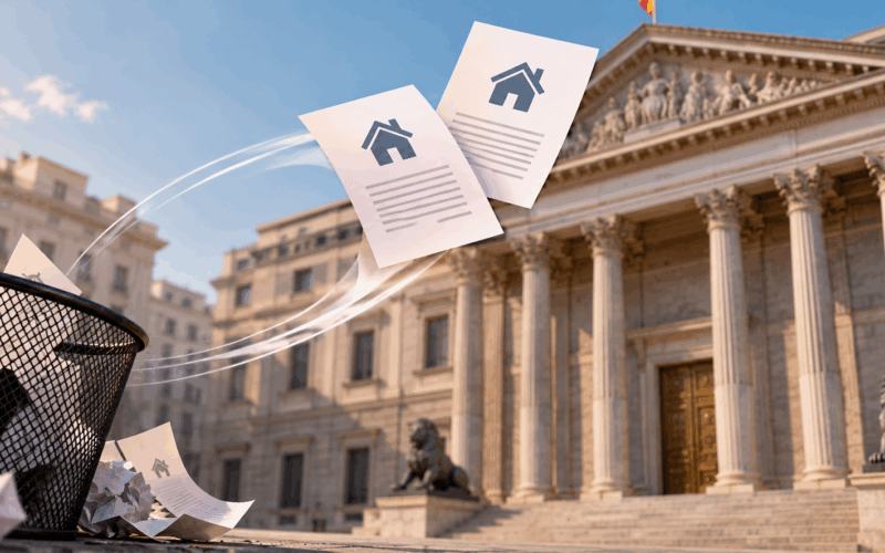 Documentos de vivienda regresan al Congreso